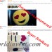 Emoji almohada cojín decoración almohadas decorativas Almohada cojines de emoticonos Smiley Face sonrisa emoji cojín ali-02700938